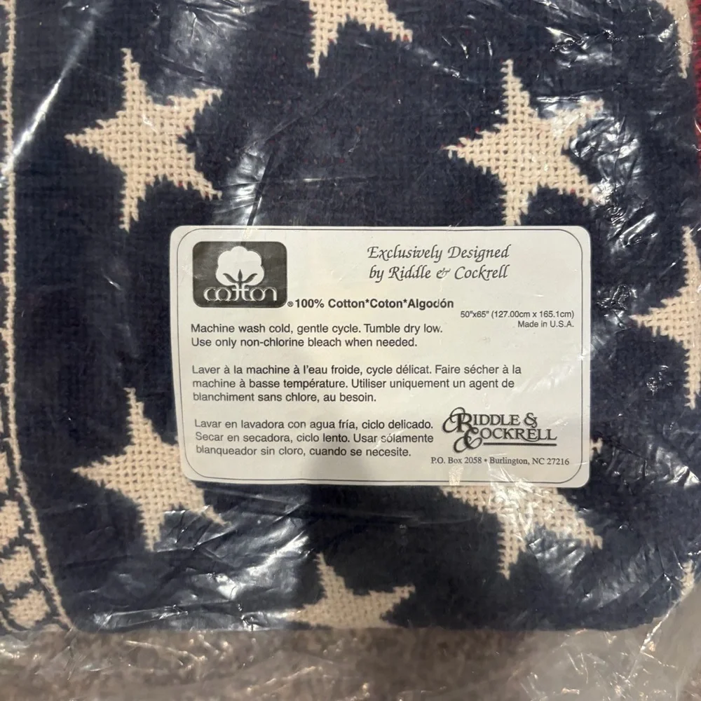 Patriotic Flag Throw Blanket